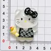 Acessórios de Resina Transparentes Desenho Hello Kitty DIY Feito à Mão Cola Creme Presilhas de Cabelo Acessórios para Cabelo Acessórios de Papelaria Materiais para Acessórios