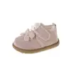 Zapatos de Bebé Lindos con Lazo de Dibujos Animados para Niños y Niñas, Nuevo Estilo Invierno 2025, Suela Suave, Cómodos, Forrados de Felpa, Zapatos de Algodón Engrosados