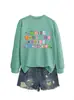Sudadera de mujer de moda y versátil para comercio exterior, construida por profesores peculiares para Amazon, eBay y sitio independiente