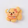 Nuevo Delantal de Felpa Accesorios de Resina de Cachorro Clips para el Cabello Hechos a Mano para DIY Cintas para el Cabello Accesorios para el Cabello Fundas para Teléfono Pegatinas Accesorios para Crocs