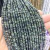 Cuentas de Ábaco de 2x4 mm Ágata Aventurina Ojo de Tigre Cuentas para Manualidades Joyería Cadena para Clavícula Pulsera Collar Accesorios