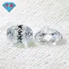 Huagang Gems 9A Formato de Ovo Corte Chuva de Meteoros Diamante Colorido de Alto Carbono Zircônio Oval Cz Pedra Solta Branca Colorida