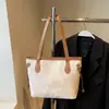 2026 Nuevo Estilo Bolso de Mano Grande de Moda para Mujer Bolso Tote de Hombro para Estudiantes Universitarios y para Ir a Clase