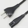 A NOSOTROS. normas, normas europeas, estándar nacional, cable de alimentación, dos núcleos, fuente de alimentación de CA con cola de ocho, adecuado para cable con enchufe de cola de ocho, estándar nacional, enchufe Xiaomi