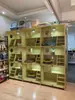 Gabinete Jaula para Gatos Gabinete de Cría de Gatos Habitación de Alojamiento para Gatos Villa para Gatos Madera Maciza Tienda de Mascotas Gabinete de Exhibición para Jaulas de Gatos Casa para Gatos de Tres Niveles
