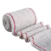 Vendaje de Emergencia Elástico Blanco Decolorado Resistente a las Arrugas con Hebilla de Aluminio, Fijación Elástica, Vendaje de Emergencia, Protector, Transpirable