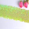 Yiwu laço 5 linhas elásticas elásticas lantejoulas lantejoulas acessórios de vestuário de palco atacado laço de lantejoulas douradas