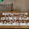 Cuentas de Barril Rectas de Cobre Puro de Doble Pieza Accesorios Joyería Manualidades Accesorios DIY