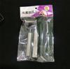 Utensilio de cocina de acero inoxidable multifunción, cepillo, cuchillo para fruta, cepillo, pelador, pinza para pelo de pato, juego de tres piezas