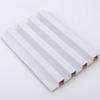 Grelha de Fibra de Bambu PVC Luxo Leve Textura de Madeira Imitação 160 Oca Pequena Placa de Parede Alta com Sulcos Côncavos e Convexos Fabricante Impermeável Parede Interna