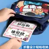 Letrero de escritorio para nombre de estudiante de primaria, letrero de escritorio de papel con soporte, letrero de escritorio plegable para la admisión y el inicio de clases de estudiantes de primer grado, anticaída