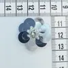 Aretes Florales Hechos a Mano para DIY, Accesorios para Pasadores de Pelo, Adornos Hechos a Mano Simples y Elegantes, Joyería, Suéter, Bolsos, Accesorios de Ropa