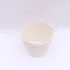 Fábrica atacado sundries balde estilo europeu branco cesta de lavanderia corda de algodão tecido cesta de armazenamento de brinquedos multi-size