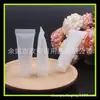 Tubo cosmético 10g limpador facial portátil engarrafado tubo de limpador facial 10ml tubo de pasta de dente de amostra