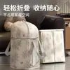 Cubeta para Baño de Pies de Aislamiento Profundo Alta Hasta la Rodilla Plegable para el Hogar Cubeta Espesa para Remojo de Pies Estable No se Vuelca Almacenamiento Portátil Cubeta para Lavar los Pies