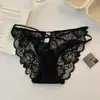 Bragas de Encaje Sexys para Mujer Lujo Ligero Francés Diseño Sutil Anillo de Corazón Hueco Puro Deseo Transpirables de Tiro Bajo Tanga para Mujer
