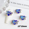 Cross-border Hot-selling Glacier Heart of Thorns Alloy Diamond Love Nail Jewelry Acessórios para grampos de cabelo feitos à mão DIY