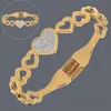 Fornecimento Exclusivo Transfronteiriço de Pulseiras Abertas Irregulares Estilo Europeu e Americano, Aço Inoxidável Galvanizado a Ouro Real 18K, Pulseiras Femininas de Luxo Leve Atacado