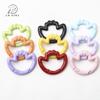 Esmalte Pintado Lingote Trazedor de Sorte Fecho de Mola Anel Aberto DIY Liga Acessórios de Joias Pingente de Bolsa Chaveiro Festival Qixi