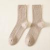 Calcetines de lana para hombre, medias de invierno, calcetines gruesos con forro polar, de longitud media hasta la pantorrilla, calcetines de cachemir cálidos y desodorantes para otoño e invierno, calcetines para el hogar