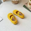 Zapatos Mary Jane calados para niñas, zapatos de cuero transpirables, estilo de verano fino para bebé, zapatos sin cordones de suela suave y poco profundos
