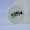 Luz de Vela Electrónica LED con Llama Inclinada y Cabeza de Bala Oscilante, Luz Ambiental Simulada sin Humo para Decoración de Bodas y Cumpleaños
