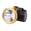 Outdoor LED recarregável super brilhante forte luz cabeça montada farol noite pesca mineiro lâmpada Searchlight atacado