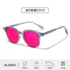 Insertos para Gafas Europeos y Americanos Transfronterizos Bloqueo 99% de Luz Azul Varilla Lateral Recubrimiento Antirreflectante AR Lente de PC Marco Rojo Venta al por Mayor