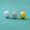 Contas Espaçadoras de Prata Pura S999 Flor de Lótus Dura 3D Contas de Botão de Flor Dourada Contas de Grão de Arroz Acessórios para Fazer Joias DIY Pulseira