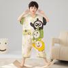 Pijama de una pieza para niños Verano Niñas Tallas Mediana y Grande Ropa Exterior Anti-Frío de una pieza para Bebés Niños Nuevo 2025 Saco de Dormir
