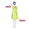 Disfraz Cosplay Nado Inside Out 2 Vestido Máscara Lele para Adultos y Niños D087-Niño