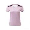 Nova Roupa Personalizada de Badminton 2026, Respirável, Secagem Rápida, Absorção de Suor, Cintura Ajustável Camiseta Feminina, Camisa de Treinamento para Competição ao Ar Livre