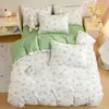 Funda de edredón de algodón puro Clase A para niños, pieza única, niños y niñas, 120x150x200, funda de edredón para bebé, funda de edredón, juego de tres piezas para jardín de infantes