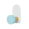 Venta Caliente de Fábrica Color Macarrón Fantasía Gancho Trasero de Puerta Super Resistente Gancho Adhesivo Sin Taladro Gancho Decorativo Creativo para Abrigos