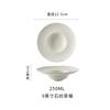 Venta al por Mayor de Fábrica Plato de Sombrero de Paja Patrón de Piedra de Roca Hogar Plato de Sopa Restaurante Plato para Espagueti Hotel Plato Premium para Ensalada
