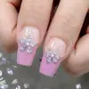 Acessórios para Unhas Diamante Mini Roxo Claro de Fundo Plano com Formato Irregular, Zircônia Chanfrada Retangular Marquise Gota Decorações para Unhas