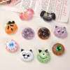 Accesorios de Resina DIY de Dibujos Animados, Serie de Terror de Halloween para Pinzas de Pelo, Fundas de Teléfono, Hebillas de Zapatos, Llaveros, Colgantes