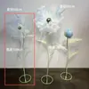 Flores de Amapola Artificiales para Accesorios de Boda, Montaje de Escenas, Decoración de Escenarios, Flores Falsas para Escaparates y Decoración de Pasillos de Boda