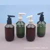 Botella con Bomba Dosificadora 200ml Botella con Bomba de Clip Botella de Gel Antibacterial 200ml Botella Marrón con Boquilla de Pato Botella de Gel de Ducha Botella de Limpiador Facial