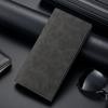 Billetera de Hombre Explosiones Transfronterizas Larga Ultrafina Multitarjetas Billetera Casual Bolsa para Tarjetas Color Sólido Una Pieza Billetera Retro PU