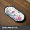Nuevo Estilo Guofeng Absorbente Seco Remojo Bandeja para Té Bandeja Cerámica Hogar Mesa de Remojo Seco Creativa Secado Rápido Mesa de Té Kung Fu Bandeja de Té Pequeña