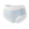 Roupa íntima de Seda Gelada de Verão Ultra-Fina de Cintura Média para Mulheres, Antibacteriana, Confortável, Respirável, Fresca, Secagem Rápida, Roupa Íntima Triângulo Sem Costura para Meninas