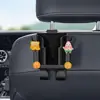 Gancho para respaldo de asiento de coche, portavasos trasero multifunción para coche, caja de almacenamiento para coche, portaparaguas
