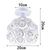 Lámparas Zhongshan Luces de Techo Dormitorio Luz de Lujo Cristal de Alto Nivel Luces de Entrada Interior Balcón Comedor Luces de Pasillo