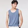 Chaleco de Algodón Modal 50S para Hombre Transpirable Ropa Interior Deportiva Fitness Sudadera 2026 Verano Cuello Redondo Transpirable Antibacteriano