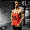 Colete de fitness solto Musculação Treinamento I-personagem Sem mangas Músculo Masculino Esportes Casual Colete de algodão