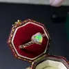Anel de Opala natural puro ultra-bonito feito à mão pedra principal selecionada cuidadosamente 5mm base prata de lei s925 cravação atacado