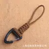 YK18 Hebilla Triangular Correa Cuerda para Llaves Correa Pequeña Hebilla Gancho Hebilla de Coche