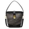 Bolsas de Novo Estilo para Mulheres 2025 Costura em Cores Contrastantes Bolsa Balde Design de Nicho Bolsa Transversal Bolsa de Trabalho de Alta Qualidade