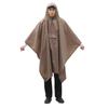 Capa Impermeable Poncho Tres en Uno Impermeable Senderismo Exterior Multifuncional Capa Impermeable Fácil de Llevar Lona Alfombra